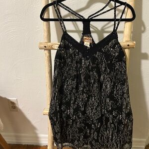 Mudd Monochrome Strappy Top